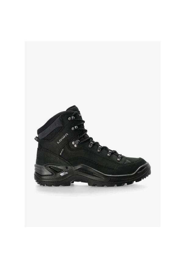 Buty trekkingowe damskie Lowa Renegade GTX Mid. Kolor: czarny. Materiał: skóra