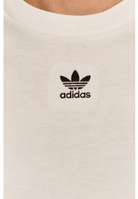 adidas Originals - T-shirt GN2803. Kolor: biały. Materiał: dzianina. Wzór: gładki, aplikacja #5