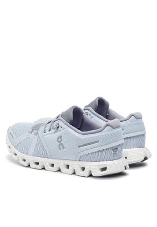 On Buty do biegania Cloud 5 Waterproof 5997685 Błękitny. Kolor: niebieski. Materiał: mesh, materiał