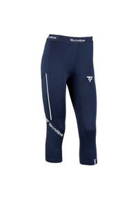 TECNIFIBRE - Legginsy tenisowe damskie Tecnifibre 3/4 Perf Tight. Kolor: niebieski. Sport: tenis #1