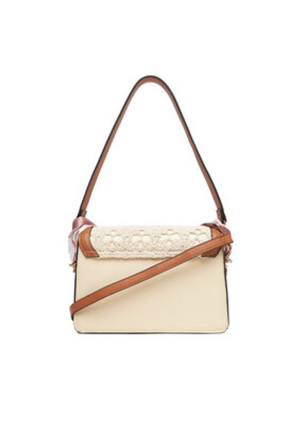 Aldo Torebka Thirecien 14029013 Beżowy. Kolor: beżowy. Materiał: skórzane