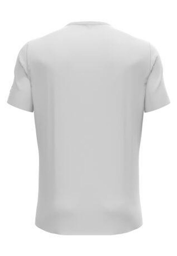 Koszulka męska z krótkim rękawem Odlo F-DRY RIDGELINE T-shirt. Kolor: biały. Długość rękawa: krótki rękaw. Długość: krótkie. Sport: turystyka piesza