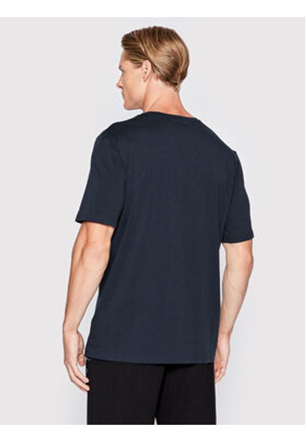 BOSS - Boss T-Shirt Mix&Match 50469550 Granatowy Regular Fit. Kolor: niebieski. Materiał: bawełna
