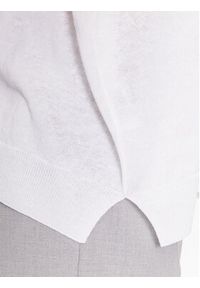 PESERICO - Peserico Bluzka S99359F12 Biały Relaxed Fit. Kolor: biały. Materiał: len #3