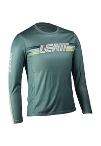 LEATT - Bluza rowerowa damska Leatt Jersey MTB Enduro 4.0. Kolor: niebieski. Materiał: jersey. Sport: kolarstwo