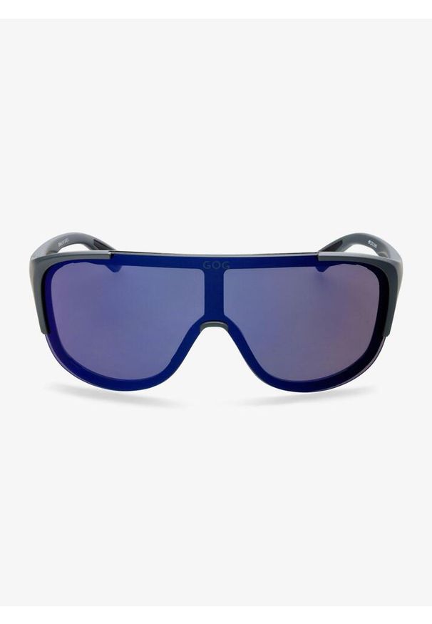Okulary rowerowe GOG Medusa - blue mirror/matt grey/black. Kolor: szary