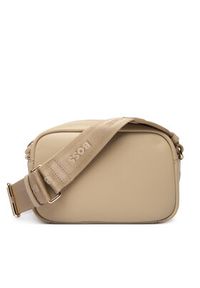 BOSS Torebka 50547765 Beżowy. Kolor: beżowy. Materiał: skórzane #4