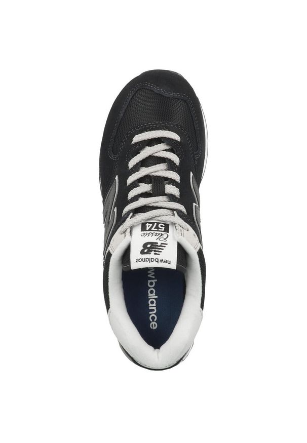 Buty do chodzenia damskie New Balance 574. Zapięcie: sznurówki. Kolor: wielokolorowy, czarny, szary. Materiał: materiał. Szerokość cholewki: normalna. Model: New Balance 574. Sport: turystyka piesza