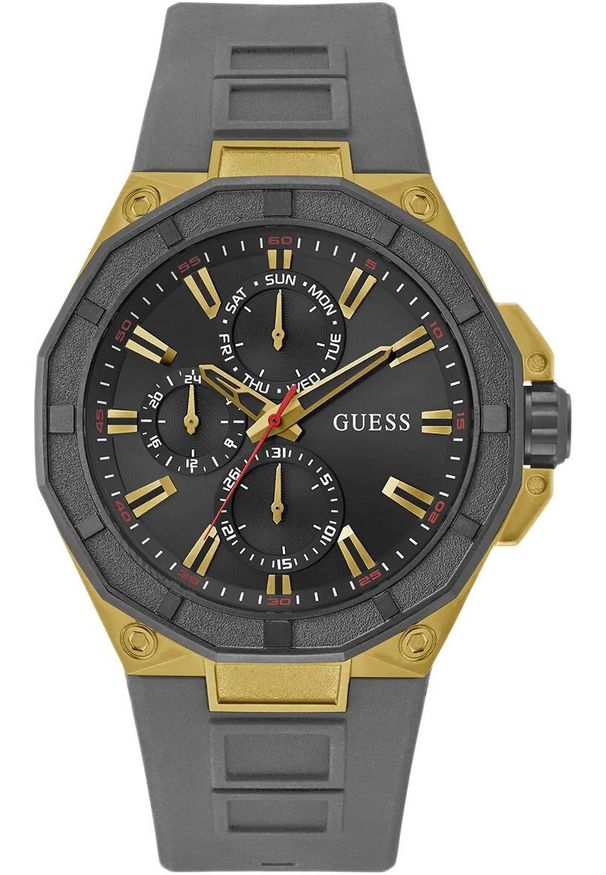 Zegarek męski Guess GW0803G1 szary. Kolor: szary