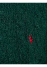 Polo Ralph Lauren Sweter 211910421010 Zielony Regular Fit. Typ kołnierza: polo. Kolor: zielony. Materiał: wełna #3