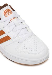 Adidas - adidas Sneakersy Hoops Classic J KI1071 Biały. Kolor: biały. Materiał: skóra #3