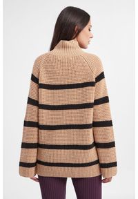Custommade - Sweter wełniany Talna Stripes CUSTOMMADE. Materiał: wełna. Długość rękawa: długi rękaw. Długość: długie. Wzór: paski #5