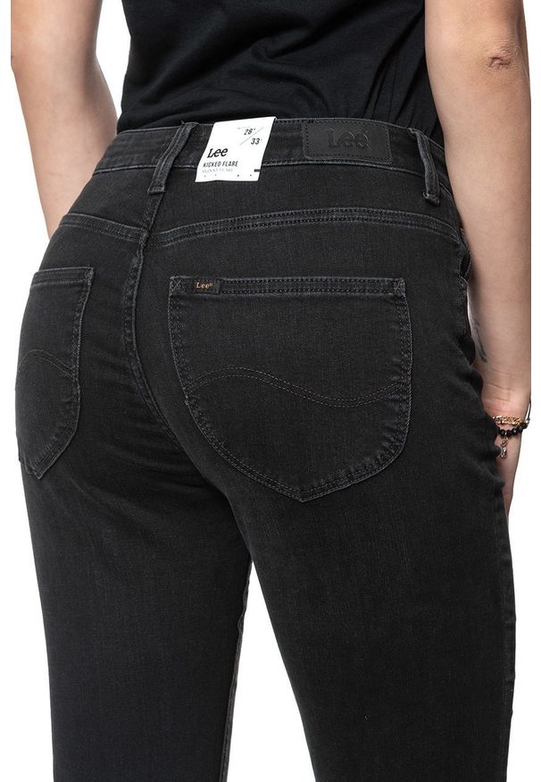 Lee - SPODNIE DAMSKIE LEE KICKED FLARE RAW DESTIN L30TEOOQ 112106713