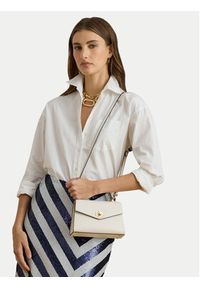 Lauren Ralph Lauren - LAUREN RALPH LAUREN Torebka 431968761005 Biały. Kolor: biały. Materiał: skórzane #2