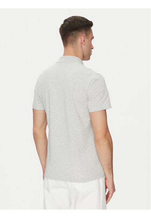 Lacoste Polo DH5522 Szary Regular Fit. Typ kołnierza: polo. Kolor: szary. Materiał: bawełna