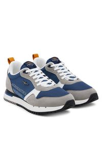 Aeronautica Militare Sneakersy 251SC283CT3544 Granatowy. Kolor: niebieski. Materiał: skóra, zamsz #2