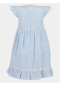 Blue Seven Sukienka letnia 919048 X Błękitny Regular Fit. Kolor: niebieski. Materiał: bawełna. Sezon: lato