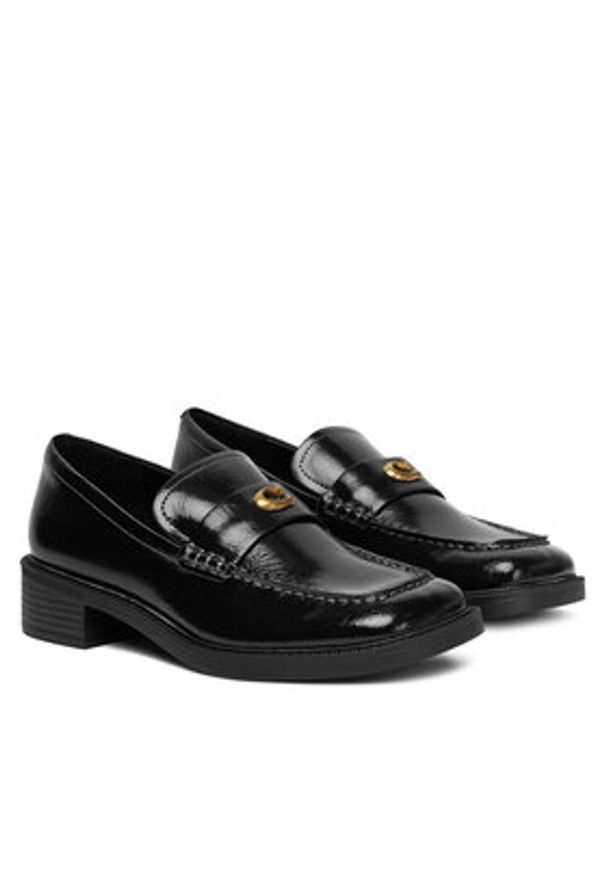 Coach Loafersy CCH83 Czarny. Kolor: czarny. Materiał: skóra