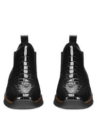 Rieker Sztyblety 53794-01 Czarny. Kolor: czarny. Materiał: skóra #2