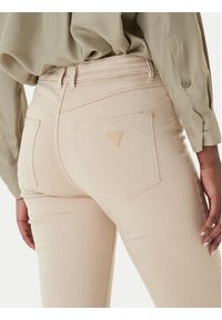 Guess Jeansy W5GA91 W93CM Beżowy Skinny Fit. Kolor: beżowy #3