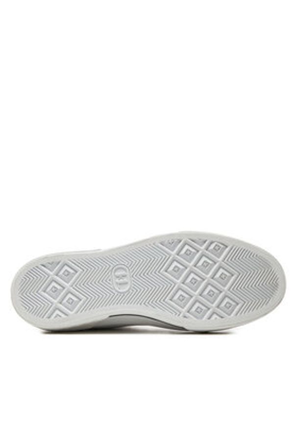 Karl Lagerfeld - KARL LAGERFELD Trampki KL50450 Biały. Kolor: biały. Materiał: skóra