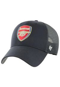 47 Brand - Czapka z daszkiem męska Liverpool FC Branson Cap. Kolor: niebieski. Materiał: poliester, bawełna