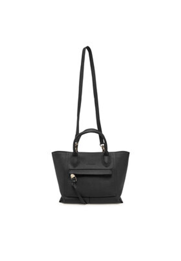 Longchamp Torebka 10104HTA Czarny. Kolor: czarny. Materiał: skórzane