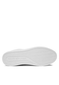 TOMMY HILFIGER - Tommy Hilfiger Sneakersy Essential Cupsole Sneaker Gold FW0FW07869 Écru. Materiał: skóra