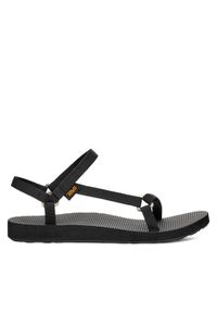 Teva Sandały Original Universal Slim 1150110 Czarny. Kolor: czarny. Materiał: materiał #1