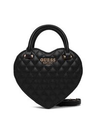 Guess Torebka HWQG98 94770 Czarny. Kolor: czarny. Materiał: skórzane #5