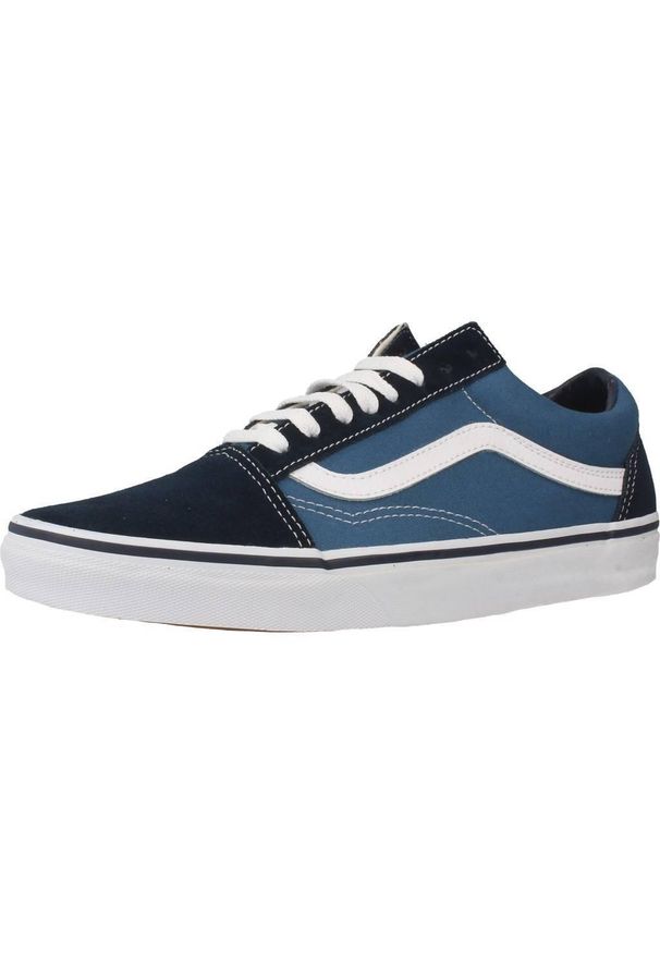 Vans - Buty VANS OLD SKOOL Niebieski. Kolor: niebieski. Model: Vans Old Skool. Sport: turystyka piesza