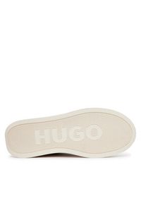 Hugo - HUGO Sneakersy Lyzz 50563581 Brązowy. Kolor: brązowy. Materiał: skóra, zamsz #4