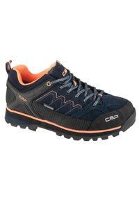 CMP - Buty trekkingowe damskie, Moon Low WP. Okazja: na co dzień. Kolor: niebieski, wielokolorowy, żółty
