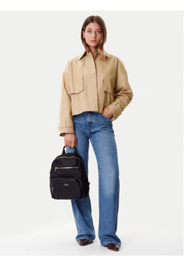 Wittchen - WITTCHEN Plecak 99-4Y-102-1 Czarny. Kolor: czarny. Materiał: materiał