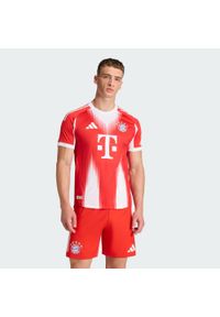 Adidas - Koszulka FC Bayern 25/26 Home Authentic. Kolor: czerwony. Sport: piłka nożna