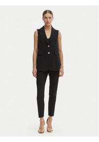 Rinascimento Kamizelka garniturowa CFC0128645003 Czarny Regular Fit. Kolor: czarny. Materiał: syntetyk #2