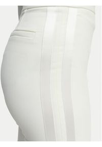 Elisabetta Franchi Spodnie materiałowe PA-184-62E2-V290 Biały Slim Fit. Kolor: biały. Materiał: syntetyk #4