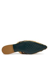 Patrizia Pepe Klapki 8Z0140/L109 Beżowy ciemny. Kolor: beżowy. Materiał: skóra #4