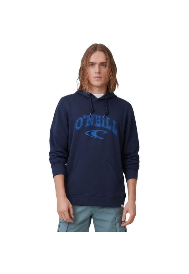 Bluza z kapturem męskie O'Neill LM State. Typ kołnierza: kaptur. Kolor: niebieski. Materiał: bawełna, materiał