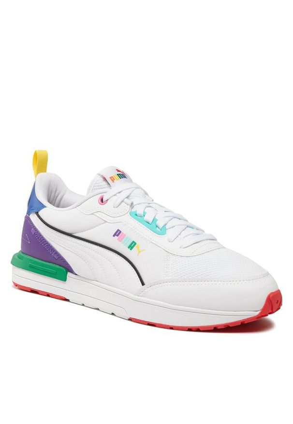 Puma Sneakersy Puma R22 Lil 389594 01 Biały. Kolor: biały