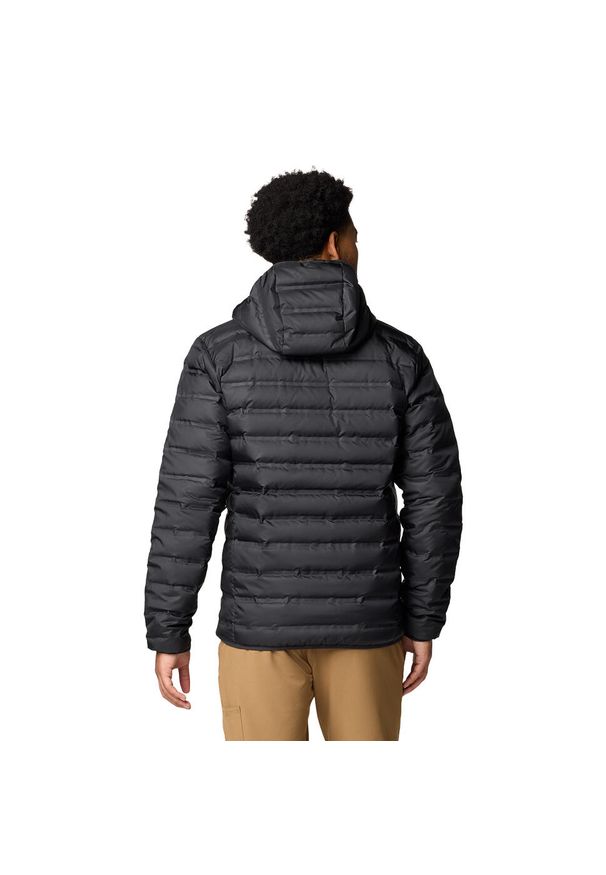 columbia - Kurtka puchowa męska Columbia Lake 22 II Down Hooded Jacket z kapturem. Typ kołnierza: kaptur. Kolor: czarny. Materiał: puch