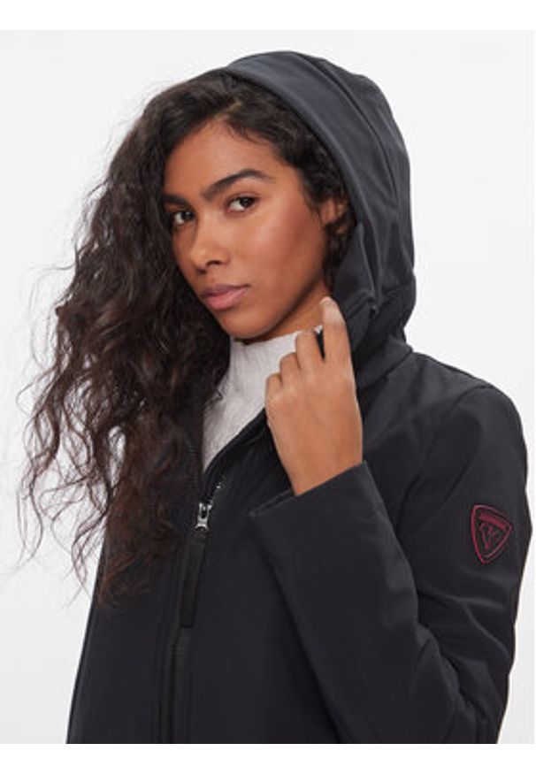 Rossignol Parka RLJWJ49 Czarny Regular Fit. Kolor: czarny. Materiał: syntetyk