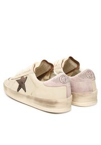 GOLDEN GOOSE - Golden Goose Sneakersy Stardan GWF00128.F007276.82942 Écru. Materiał: skóra