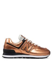 New Balance Sneakersy WL574PX2 Miedziany. Kolor: brązowy. Materiał: skóra. Model: New Balance 574 #1
