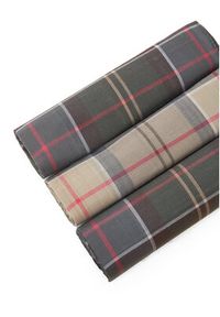 Barbour Zestaw 3 chusteczek MAC0010TA11 Zielony. Kolor: zielony. Materiał: materiał, bawełna #3