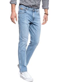 Wrangler - WRANGLER SPODNIE MĘSKIE TEXAS SLIM BLUEGENICS W12SP1136 112126512 #7