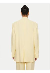 JACQUEMUS Marynarka 22E213JA101 Żółty Regular Fit. Kolor: żółty. Materiał: wiskoza #5