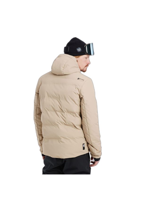 Kurtka puchowa Protest Superior 23. Kolor: wielokolorowy, beżowy, brązowy. Materiał: puch. Sezon: zima. Sport: narciarstwo