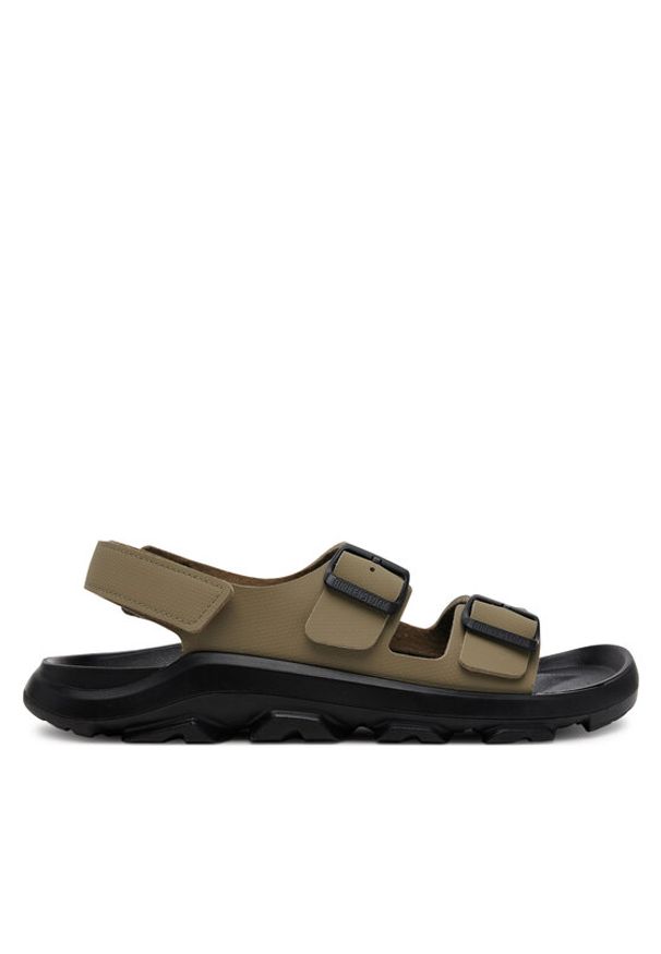 Birkenstock Sandały Mogami Terra 1029775 Khaki. Kolor: brązowy. Materiał: skóra