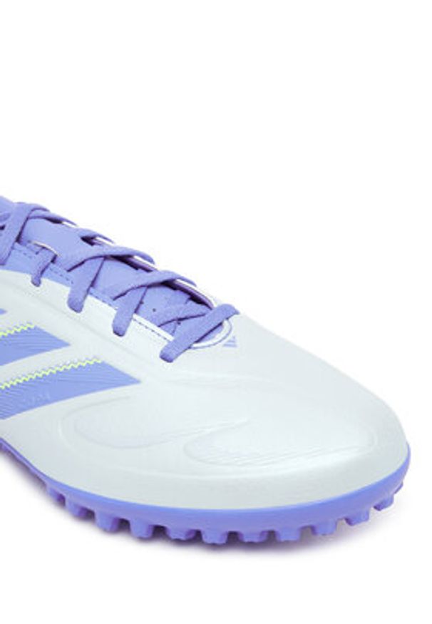 Adidas - adidas Buty do piłki nożnej Copa Pure 3 Club Turf IE1170 Niebieski. Kolor: niebieski. Materiał: skóra